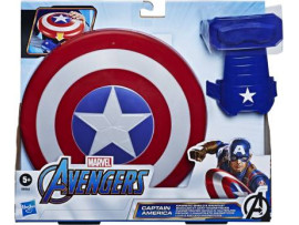 Marvel Avengers Captain America Magnetic Shield & Gauntlet  (Multicolor)